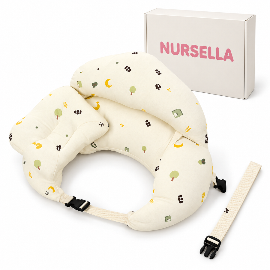 NURSELLA™ | Woodland Cream Nursing Pillow
